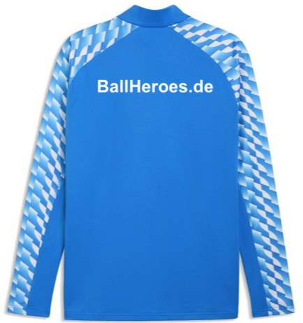 Trainings-Pulli 1/4 Zip Top – Rückseite